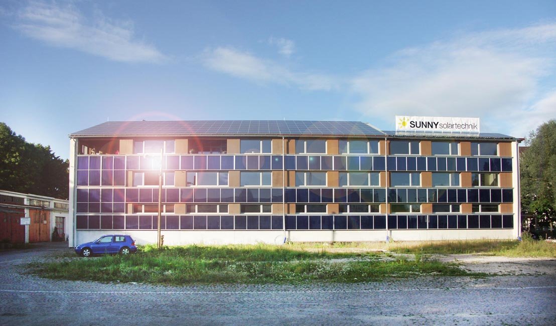 Sunny-Solartechnik Solarfassade
